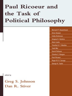 cover image of Paul Ricoeur and the Task of Political Philosophy